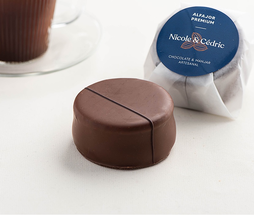 Alfajor Artesanal Nicole & Cedric, 85 g