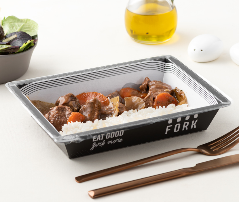 Carne al Jugo con arroz