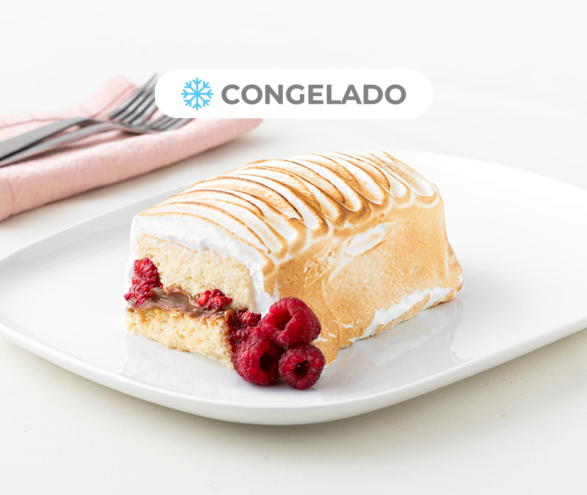 Torta de Tres Leches con Manjar y Frambuesas 4 a 6 personas, Fork